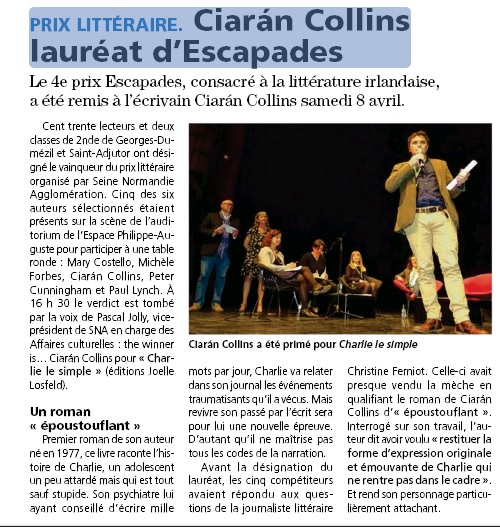 Prix_Escapades_vernon_newspaper
